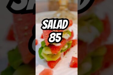 Watermelon sandwich salad, day 85 of making healthy salad recipes