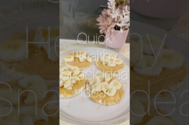 Quick Healthy Snack Idea  #healthysnack #snacks #easyrecipe #easysnacks #healthy #quickandeasy