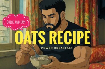 How to Make Healthy Oats Breakfast | High Protein Weight Loss Recipe | Indian Fitness Meal