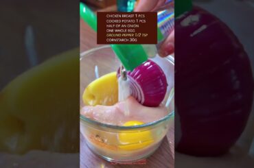 EASY LOW CALORIE CHICKEN NUGGETS RECIPE #recipe #lowcalorie #chickennuggets #chinesefood #cooking