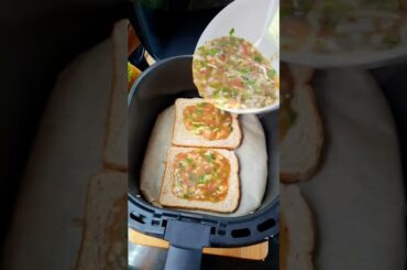 Breakfast in Air fyer idea! #yummy #ideas #breakfast #recipe #mustry #follow
