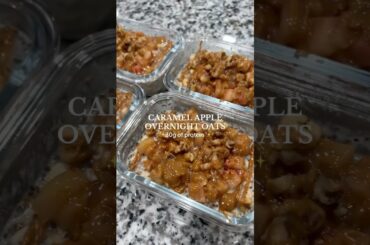 My favorite breakfast #healthyrecipes #overnightoats #highprotein #easyrecipe #breakfast ast