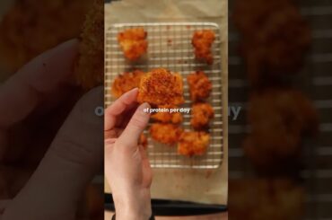 Healthy Popcorn Chicken Recipe (That Actually Tastes Good) #shorts