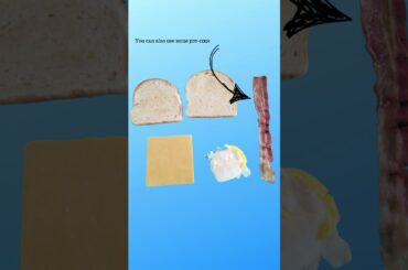 How to make a delicious and healthy egg sandwich #food #healthy #recipe