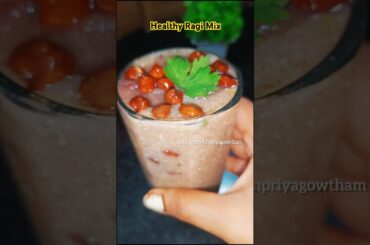 HEALTHY BREAKFAST RECIPE RAGI MALT(RAGI JAWA)#shorts#ragi#viral#trending#healthy#shorts#subscribe