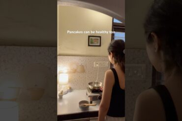 Healthy protein pancakes #pancake #healthydessert #healthyrecipes #proteinsnack #protein