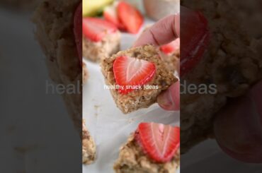 New RECIPE is on my blog mattsfitchef.com (search “Strawberry Oatmeal Bars”)! #healthysnacks #oats