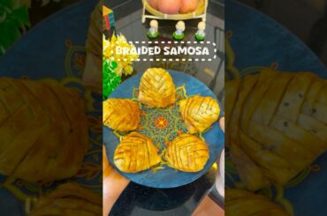 #minivlog16 - Braided Samosa #samosa #samosa recipe #snacks #food #indiancuisine #cooking