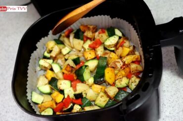 Air Fryer One Pot Recipe, Healthy Breakfast Idea For Weight Loss, Easy Vegetarian Dinner Recipe