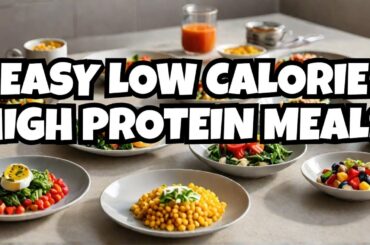 easy low calorie High-Protein Meals