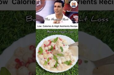 Low Calories High Nutrients Weight Loss Recipe || Healthy Food Recipe #shortsfeed #recipe #shorts