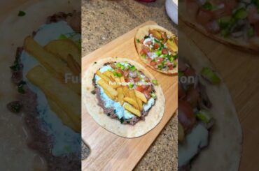 Looking for a healthy meal actually tastes good try this #recipe #food #youtubeshorts #easy  #gyros