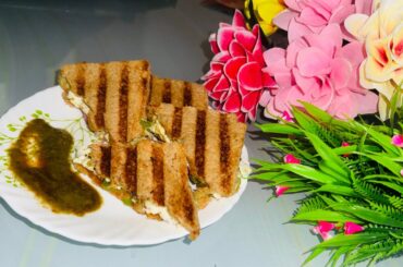 Healthy & Tasty Sandwich Recipe | Easy and Quick Veg Sandwich for Weight Loss