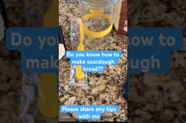 Making sourdough bread #bread #breadrecipe #sourdough #fun #new #family #familia #healthy #fypage