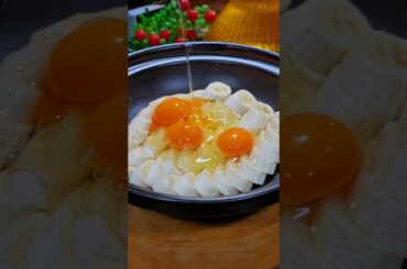 How did I not learn this before! This is the most delicious dessert l've ever made #shorts