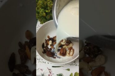 Dry Fruits Milkshake Healthy and Taste #energydrink #healthydrink #dryfruitsmilkshake #trending