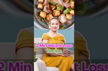 How to Make a 2-Minute Fat-Burning Paneer Recipe | Top Healthy Ingredients | Indian Weight Loss Diet