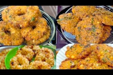 Summer special -Crispy Vada Recipe - evening snack - kids favourite - Healthy snacks recipes