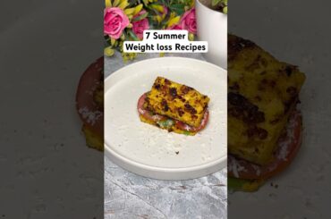 7/7 Summer Weight Loss Recipes: Healthy Tofu/Paneer Sandwich #HealthySandwich #highprotein #paneer