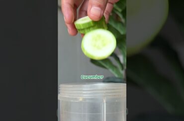 LOOSE WEIGHT WITHOUT WORKOUT!  #shorts #cucumber #mint #summerdrink #weightloss #weightlosstips