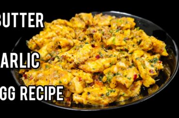 UNIQUE BUTTER GARLIC EGG RECIPE |BREAKFAST EGG RECIPE |HEALTHY BREAKFAST IDEAS #authentieggcreceipe