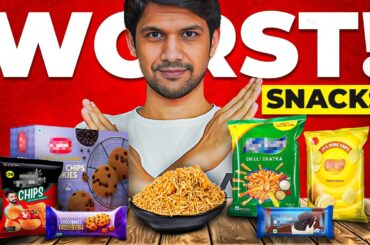 5 Healthy Snacks for WEIGHT LOSS | Unhealthy Snacks & Alternatives | Saurabh Bothra