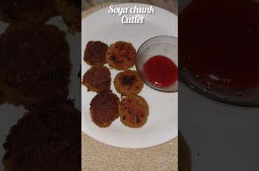 #Soya cutlet #Soya chunks recipe#Healthy snacks recipe #Meal Maker Recipe