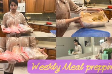 Weekly meal prepping | Routine life with 2 kids | Healthy recipes