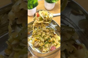 Lunch Recipe: Curry leaves Rice n cabbage poriyal| fruit n boti #shortsfeed #lunchbox #lunchideas