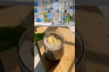 Jacqueline Fernandez’s fav peanut butter shake #trending #recipe #celebrity #healthy #ytshorts #fyp