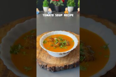 Healthy tomato soup recipe #shorts #recipe #soup #healthy #tomato