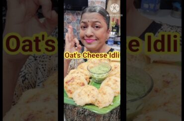 Tiffin recipe:Oat's cheese idli | #shorts #yt #shortsfeed #trending#food#video #viral#love#like#live