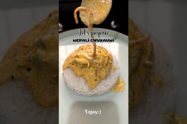 Easy & tasty lunch | Nepali chukauni #cooking #food #tasty #healthy #explore #fun #cricket #lunch