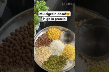 Healthy multigrain dosa! #food #trending #recipe #easyrecipe #healthy #protein #yum #dosa #fyp