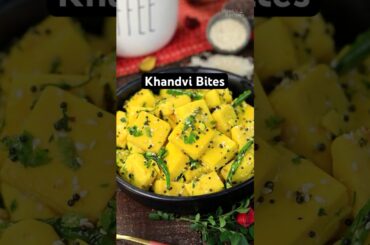 Healthy Khandvi Bites Recipe #khandvi #breakfast #food #shorts