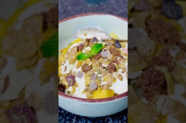 Mango Yogurt Bowl Recipe | Lazy Dinner Idea for Summer | Healthy & Quick!