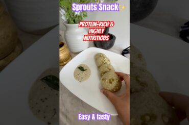 Easy tasty breakfast recipe Indian #shortsindia #shorts sprouts #shorts millet