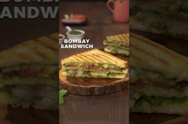 Bombay Sandwich Recipe| Street Food | Veg Sandwich Recipe #shorts #bombaysandwich