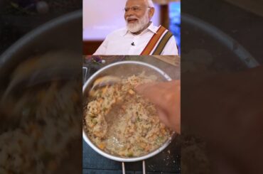 PM Narendra Modi's Favorite Breakfast Recipe *Upma #shorts #modi #upma #breakfast #healthy #recipe