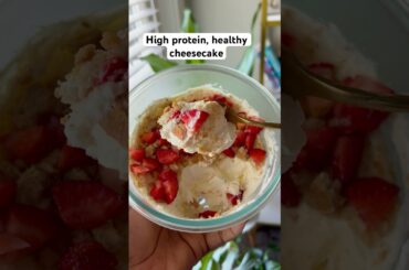 How to make healthy deserts #shorts #highprotein #healthydessert