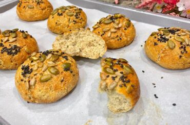 Oats and cheese buns/Protein-packed Oatmeal Buns #glutenfree #healthy #oatmeal