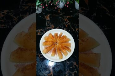 Masala Muskmelon Recipe #youtube #food #yummmmy #recipe #tasty #shorts #healthy #snacks