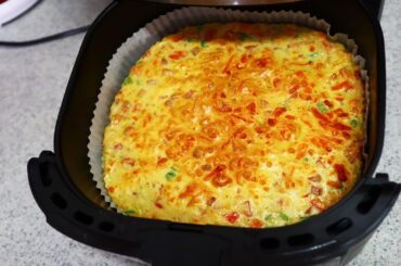 Healthy Breakfast Idea, Healthy Air Fryer Recipe For Weight Loss, Quick And Easy High Protein Recipe
