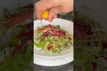 microgreens salad recipe / healthy weight loss breakfast recipe,  #shorts #shortsfeed #trending