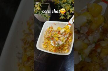 sweet corn chat # corn bhel #easy healthy snacks recipe #desi satvik rasoi