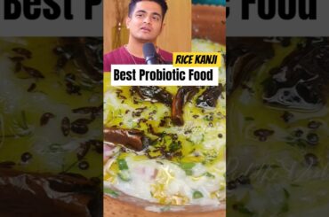 Rice Kanji | Natural Probiotics Breakfast for Gut Health || Homemade Rice Kanji Recipe#shorts #food