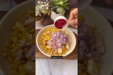 Butter paneer corn salad for weightloss #weightloss#salads#healthy #dinner#quick recipe