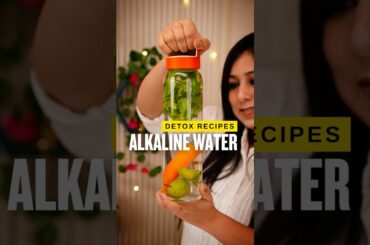 Alkaline Water | Detox Infused Water #recipe #detox #alkaline #infusedwater #healthy #detoxdrink