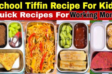 4 Indian Vegetarian Tiffin Box Ideas | Healthy Tiffin Bites