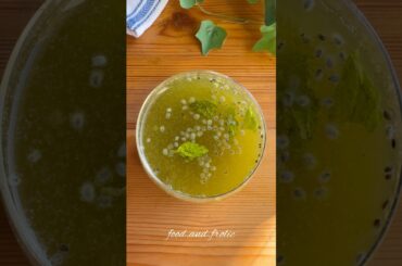 Refreshing healthy summer drink recipe | summer beverage | gond katira recipe #summerdrinks